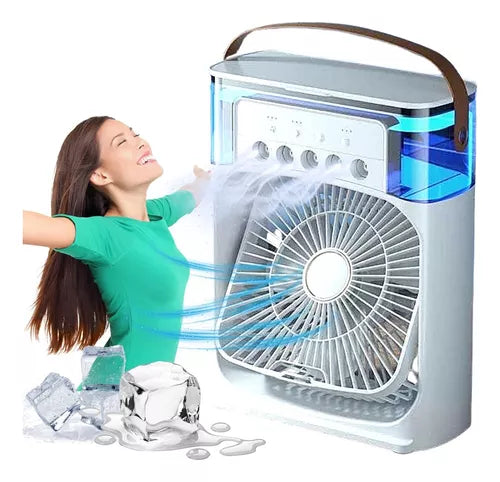 Aire Acondicionado Portátil Ventilador Con Agua Personal 110v/220v